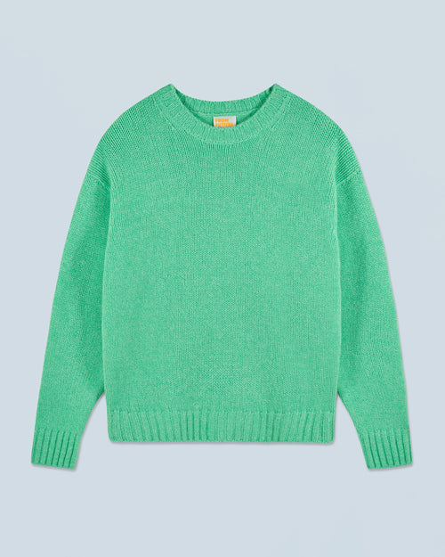 Pull Col Rond H24 - Utopic Green Mo - Homme