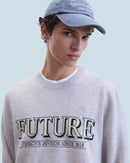 Pull Col Rond Future H24 - Gris Chiné Clair - Homme