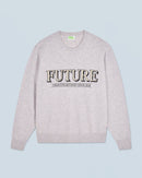 Pull Col Rond Future H24 - Gris Chiné Clair - Homme