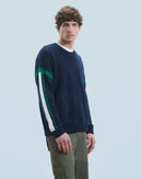 Pull Col Rond H24 - Navy - Homme