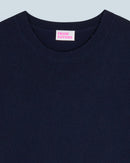 Pull Col Rond H24 - Navy - Homme