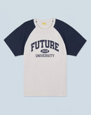 T-Shirt Col Rond Manches Courtes Future University H24 - Homme - Sable