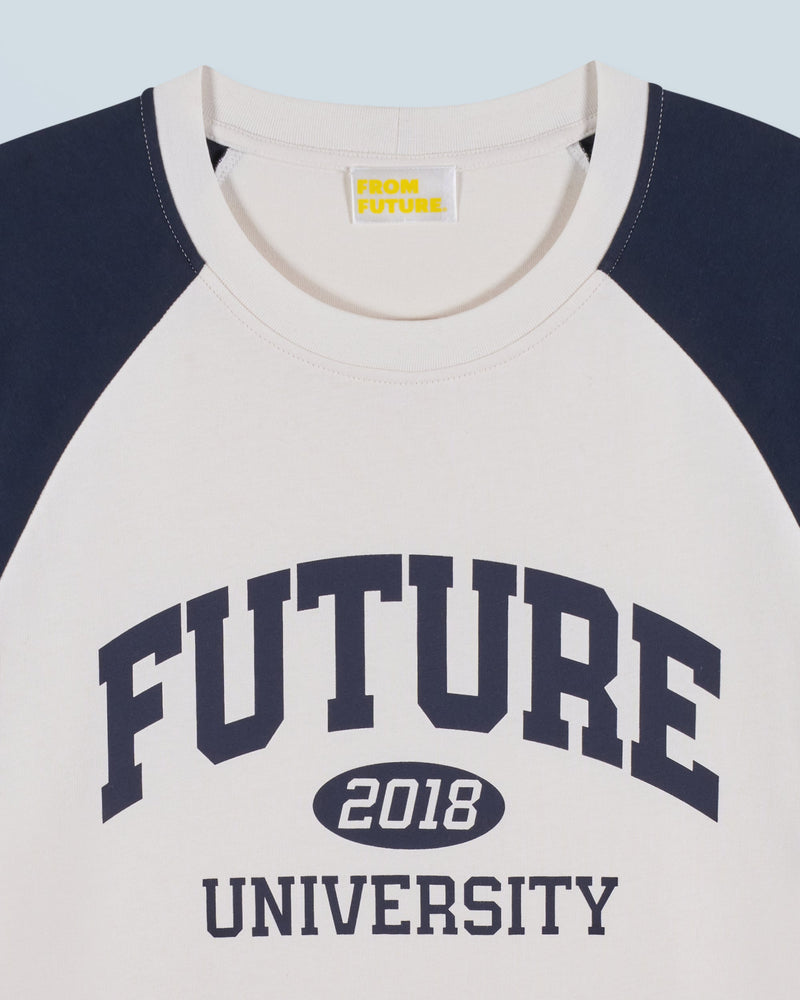 T-Shirt Col Rond Manches Courtes Future University H24 - Homme - Sable