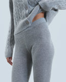 Jogging Leggings Seconde Peau H24 - Gris Chiné Foncé - Femme