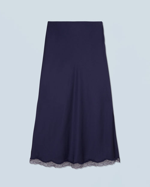 Jupe Mi-Longue H24 - Femme - Navy