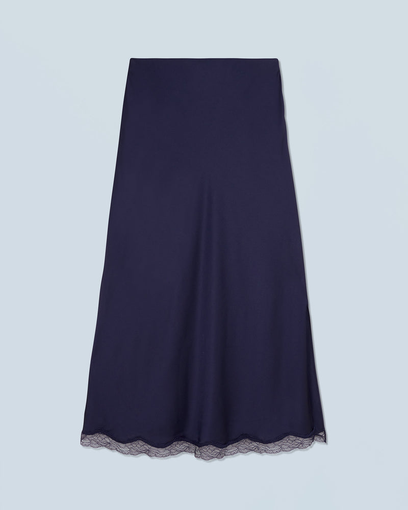 Jupe Mi-Longue H24 - Femme - Navy