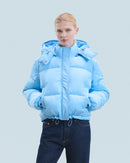 Outerwear Doudoune Craquelée H24 - Femme - Baby Blue