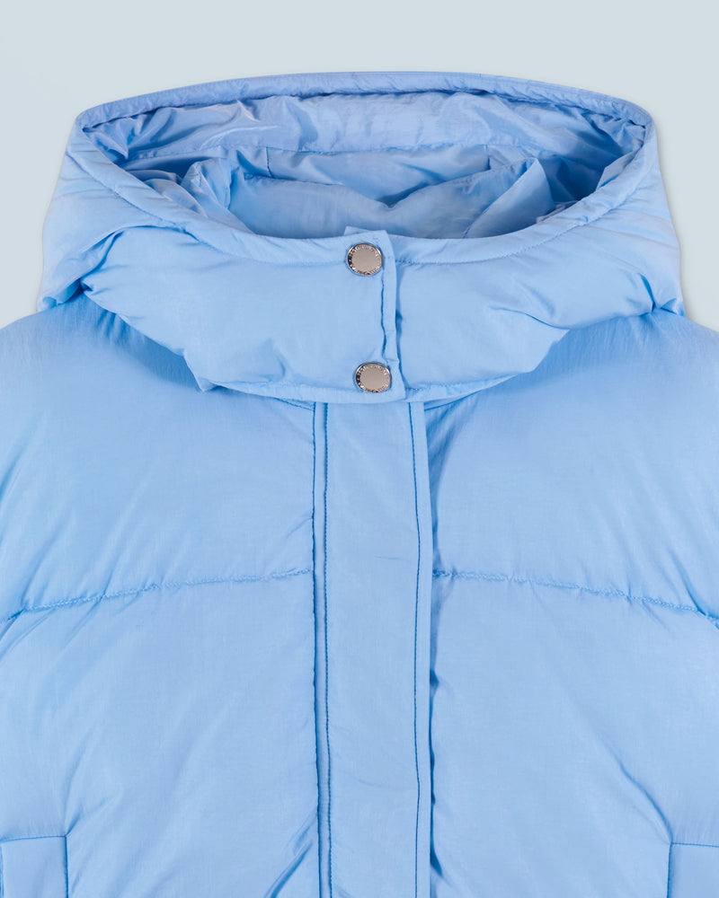 Outerwear Doudoune Craquelée H24 - Femme - Baby Blue