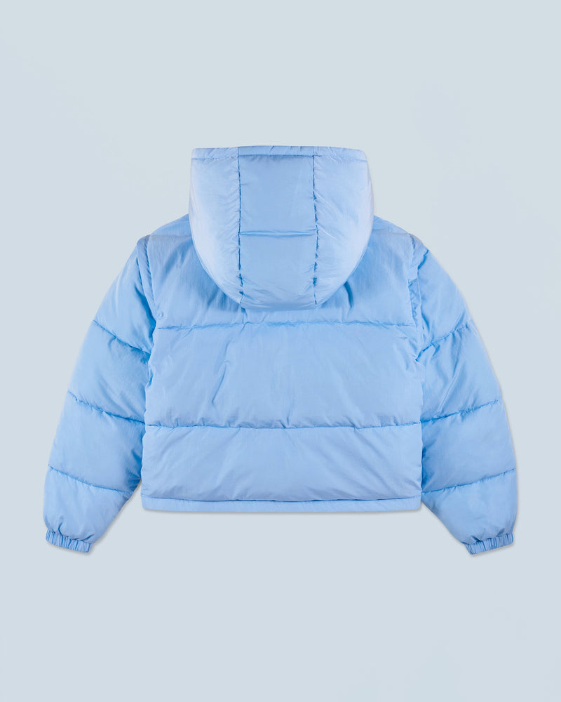 Outerwear Doudoune Craquelée H24 - Femme - Baby Blue