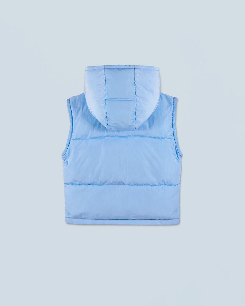 Outerwear Doudoune Craquelée H24 - Femme - Baby Blue