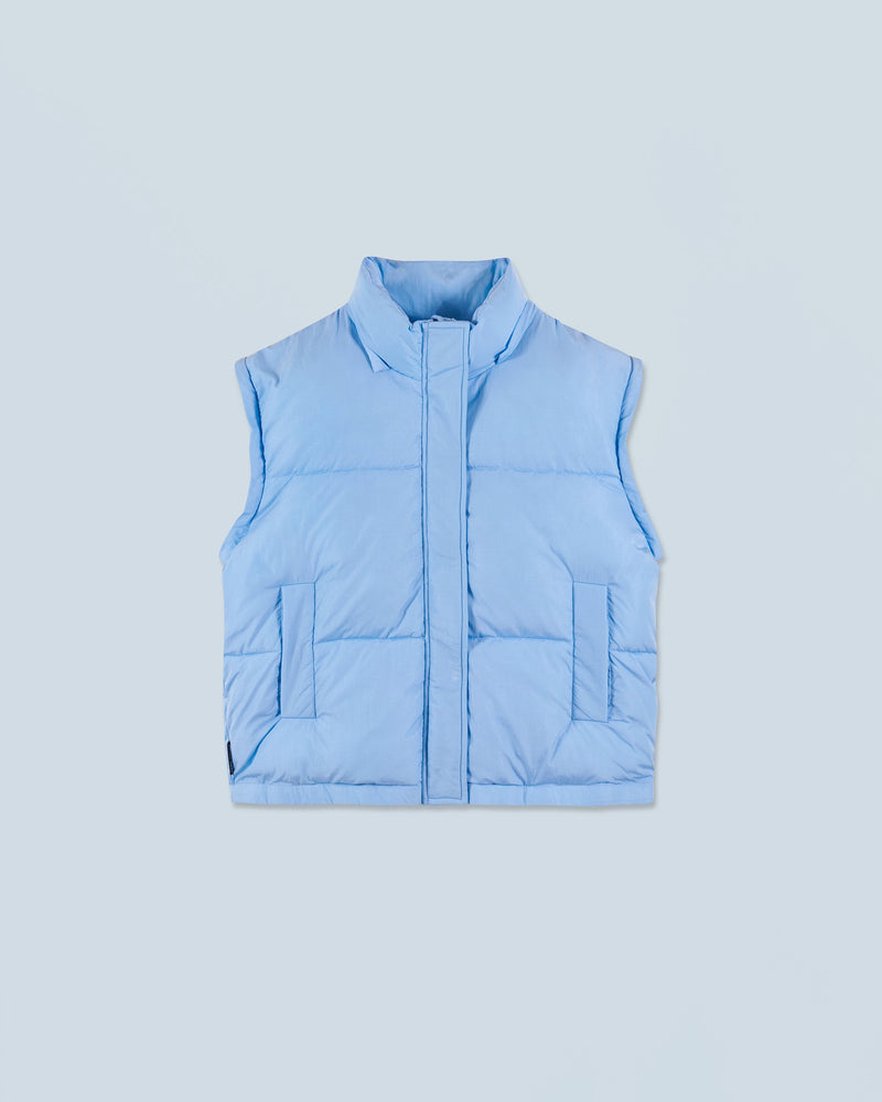 Outerwear Doudoune Craquelée H24 - Femme - Baby Blue