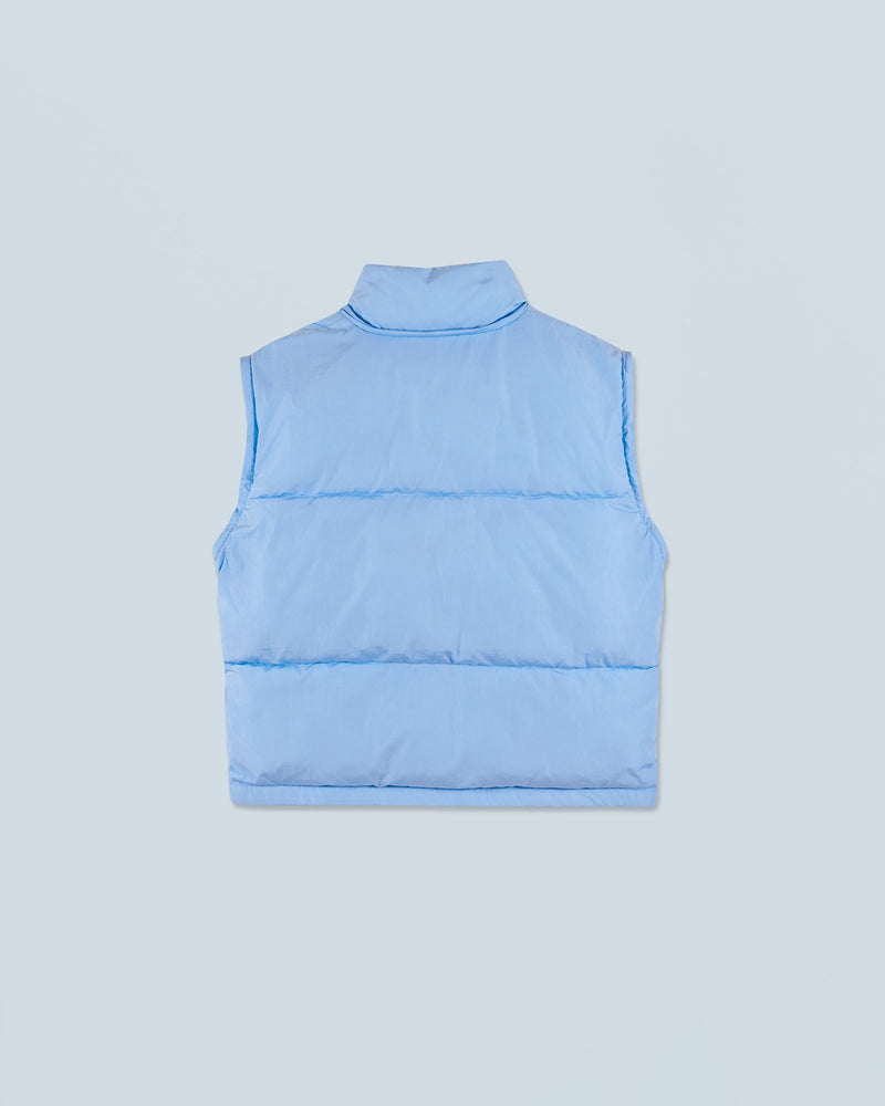 Outerwear Doudoune Craquelée H24 - Femme - Baby Blue