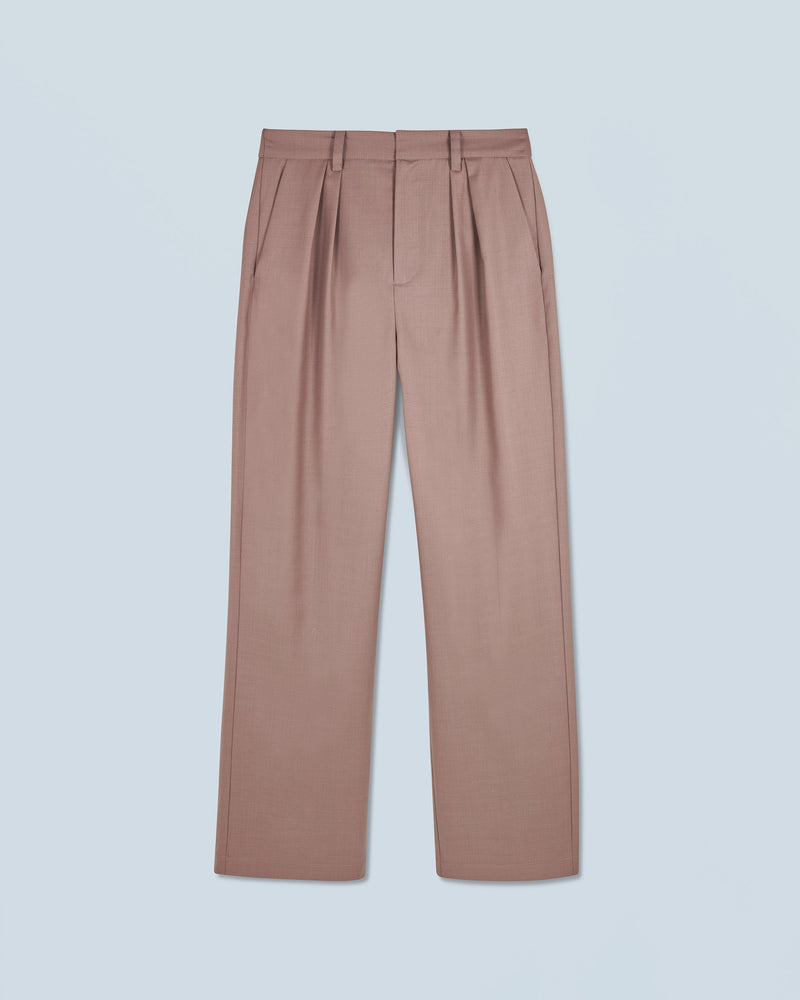 Pantalon Large Tailoring H24 - Femme - Taupe