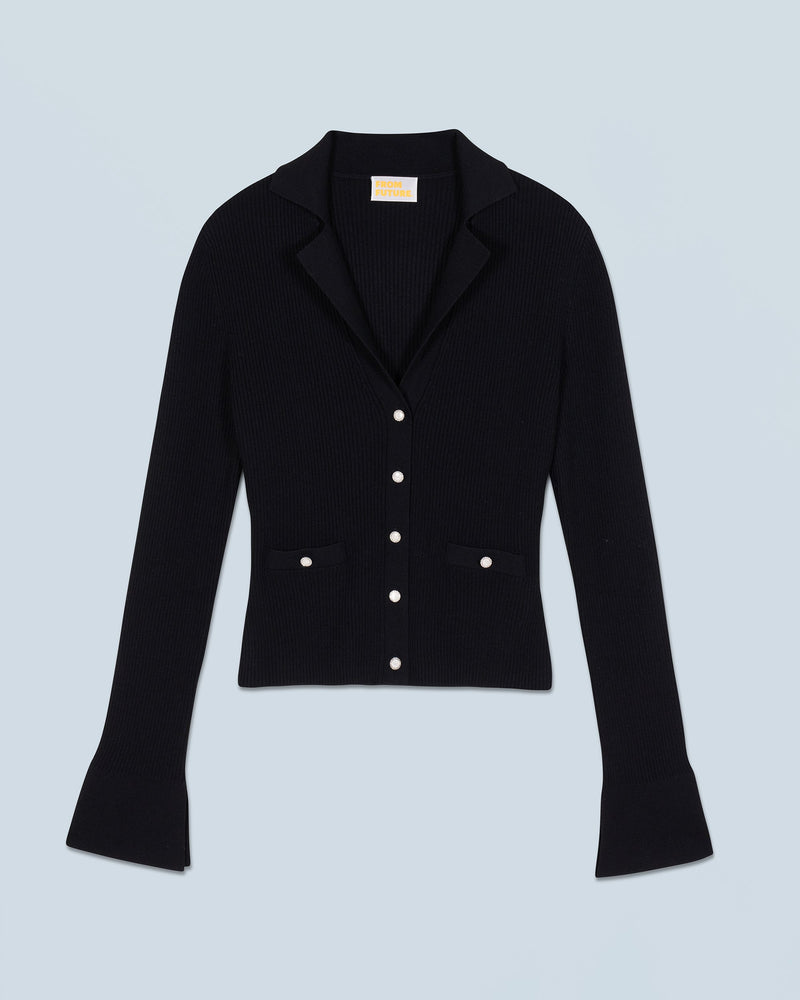 Pull Cardigan H24 - Femme - Noir