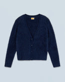 Pull Cardigan Alpaga H24 - Navy - Femme