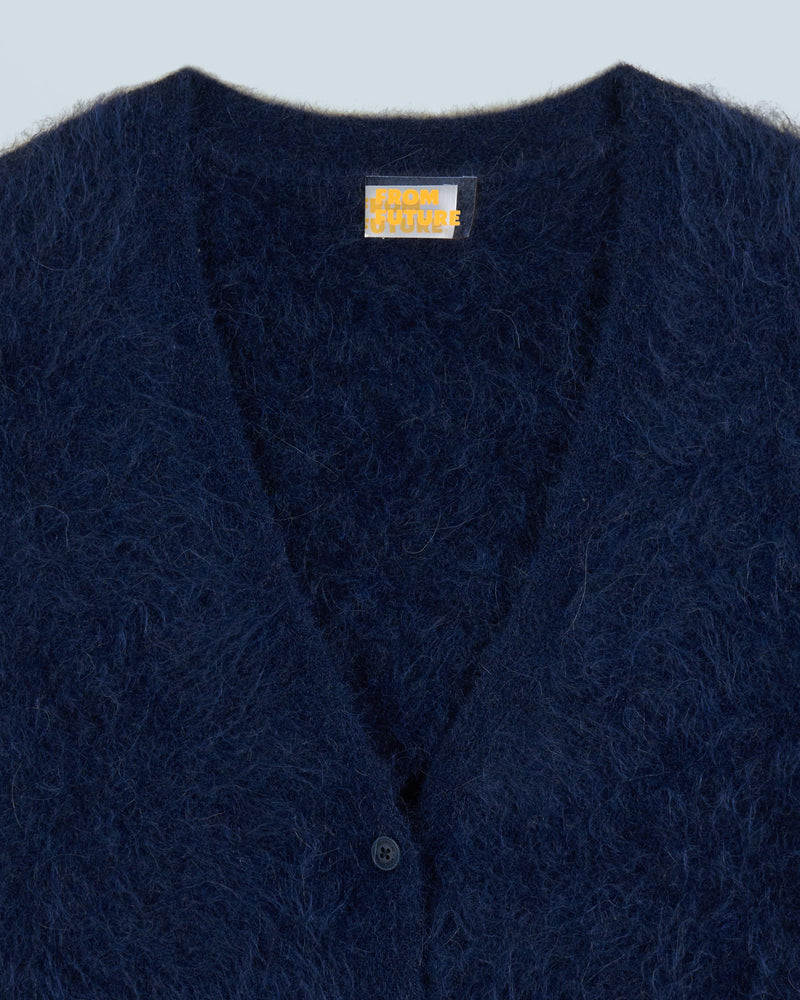 Pull Cardigan Alpaga H24 - Navy - Femme