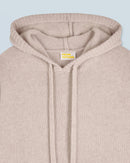 Pull Hoodie H24 - Beige Chiné - Femme