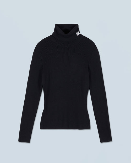 Pull Col Roulé H24 - Femme - Noir