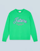 Pull Col Rond H24 - Utopic Green - Femme