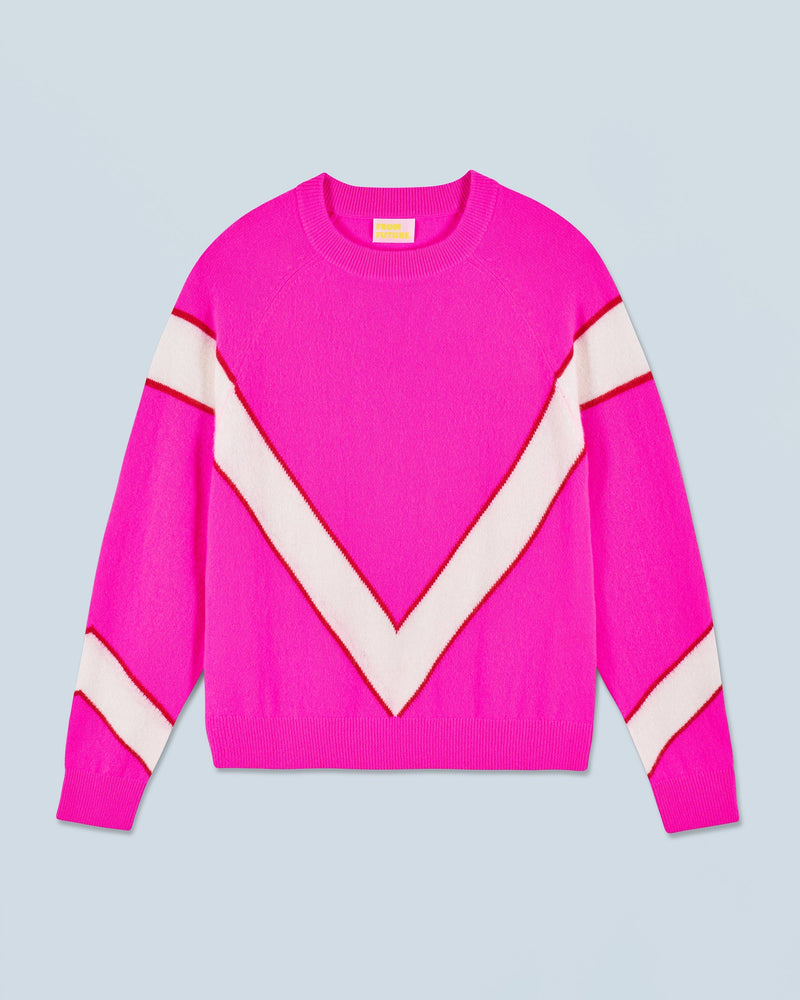 Pull Col Rond H24 - Utopic Pink - Femme