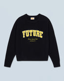 Pull Col Rond Future H24 - Noir - Femme