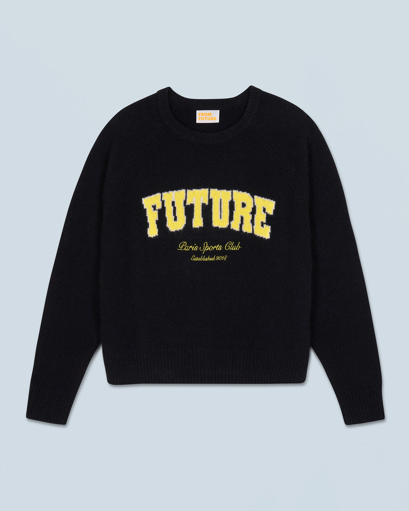 Pull Col Rond Future H24 - Noir - Femme