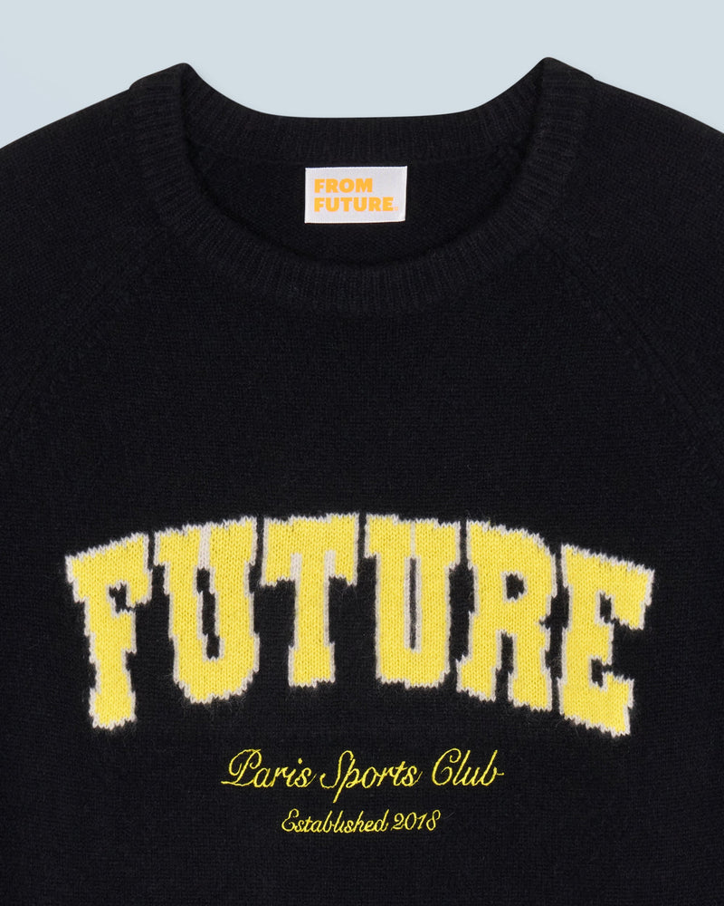 Pull Col Rond Future H24 - Noir - Femme