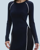 Robe Longue Manche Longue H24 - Femme - Navy