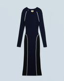 Robe Longue Manche Longue H24 - Femme - Navy