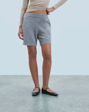 Short Bermuda H24 - Gris Chiné Foncé - Femme