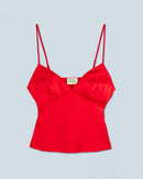 Top Caraco H24 - Femme - Hot Red