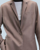 Veste Blazer Tailoring H24 - Taupe - Femme