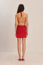 Artemis Dress - Merlot
