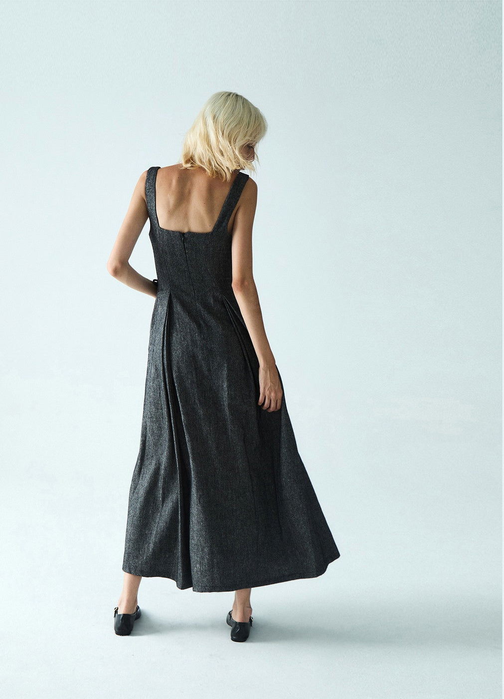 Robe Longue Aurora - Grey