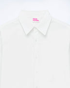 Camicia Maniche Lunghe - Bianco - 100% Cotone - Uomo