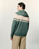 Pull Hoodie - Washed Green - Homme