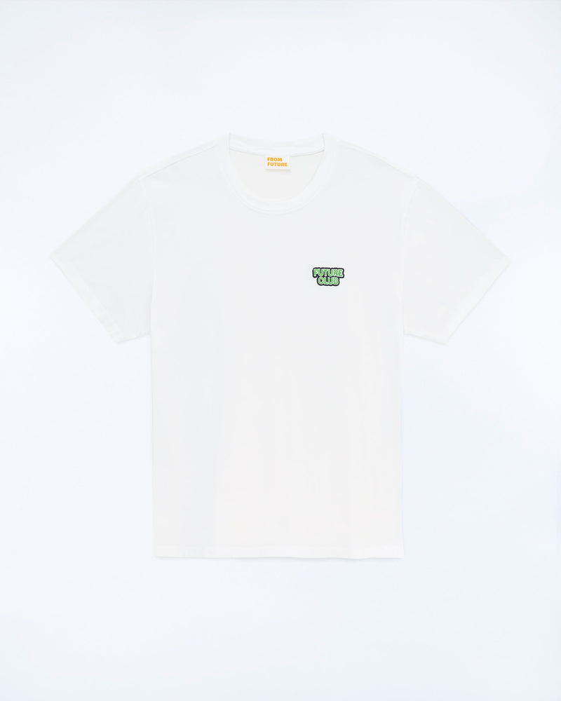 Future Club Crew Neck T-Shirt - Blanc - Man