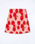 Minifalda Lenny - Hot Roses - 100% seda - Mujer