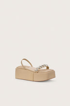 Sandalias de Tacón Onyx - Natural