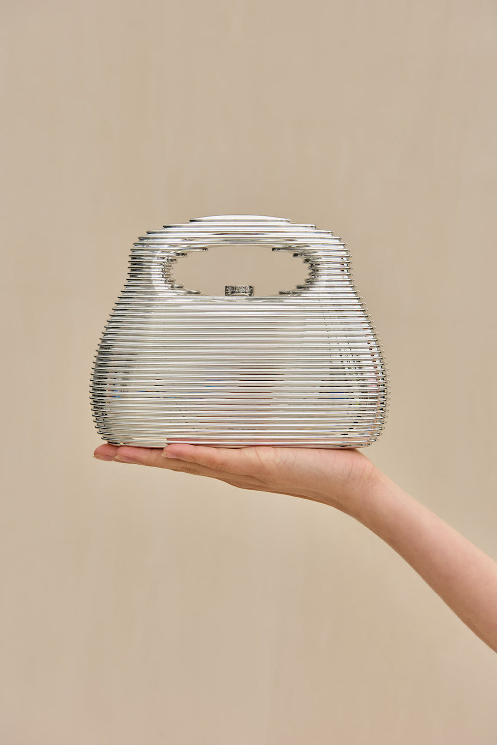 Mimi Bag - Shiny Silver
