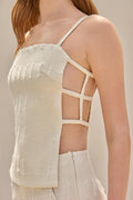 Top Simone - Off White Multi