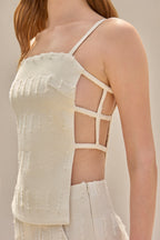 Top Simone - Off White Multi