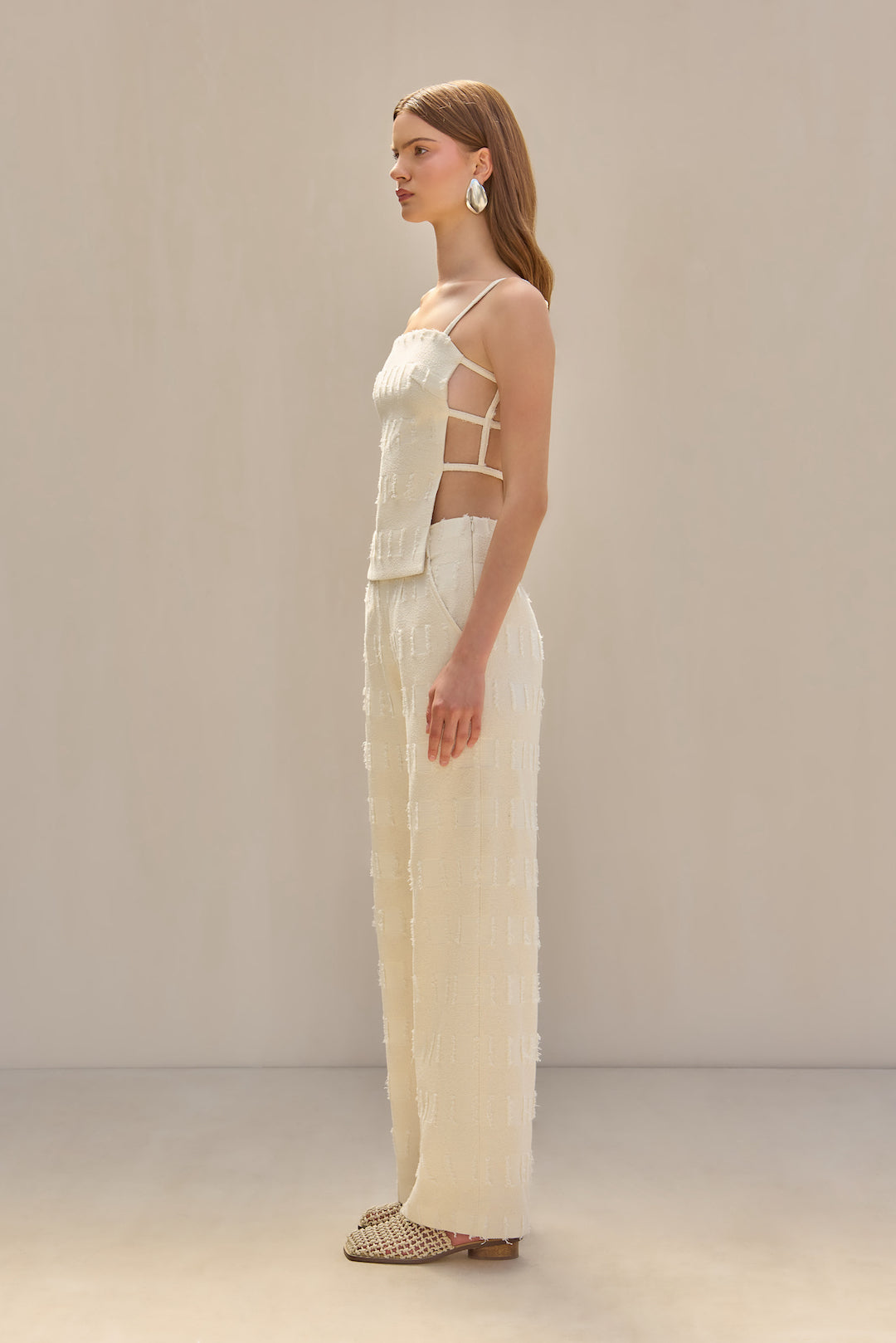 Top Simone - Off White Multi