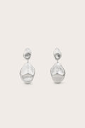 Pendientes Dunia - Antique Silver