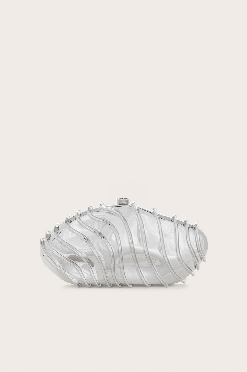 Bolso - Ezara Clutch - Plata Brillante