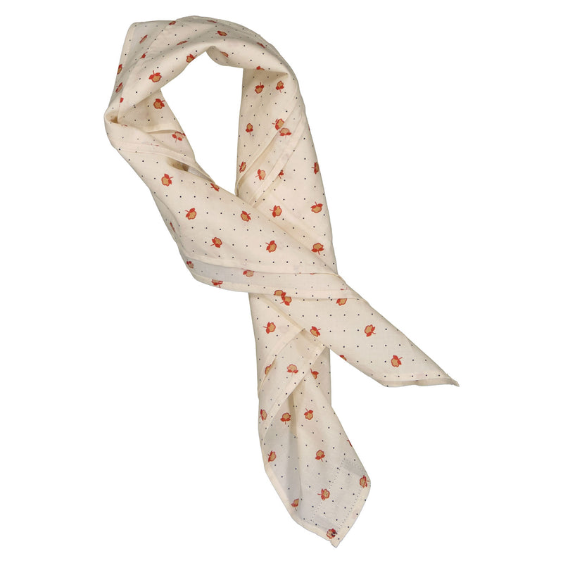 Foulard Vendome  Noisette  - Crème