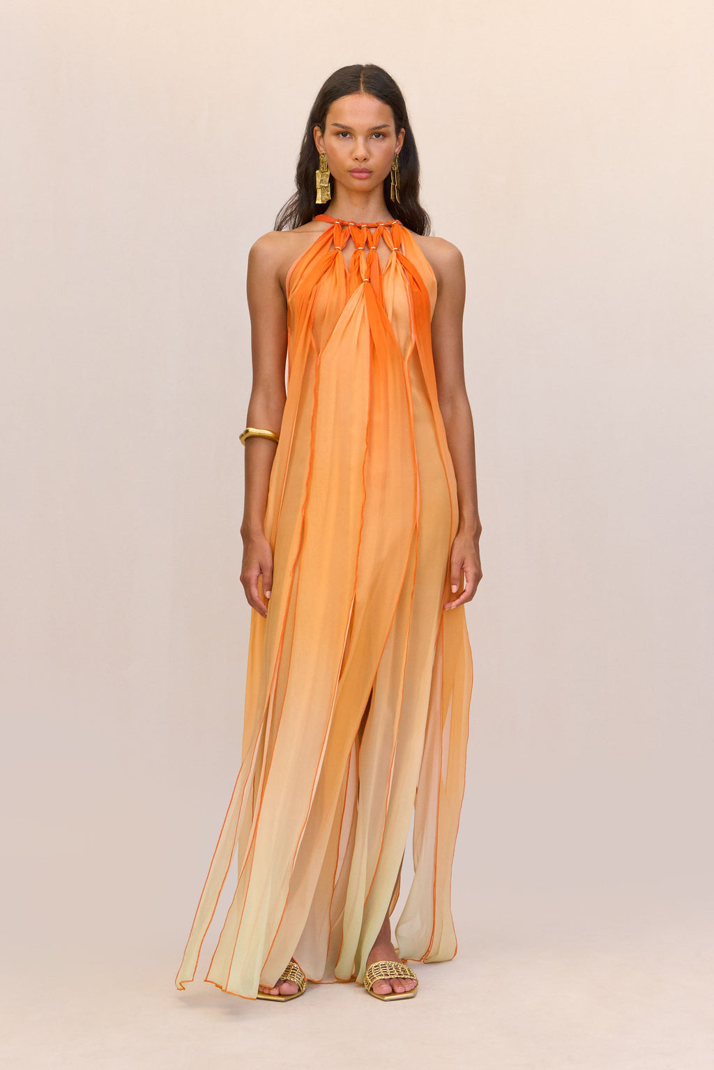 Vestido Aditi - Ombre