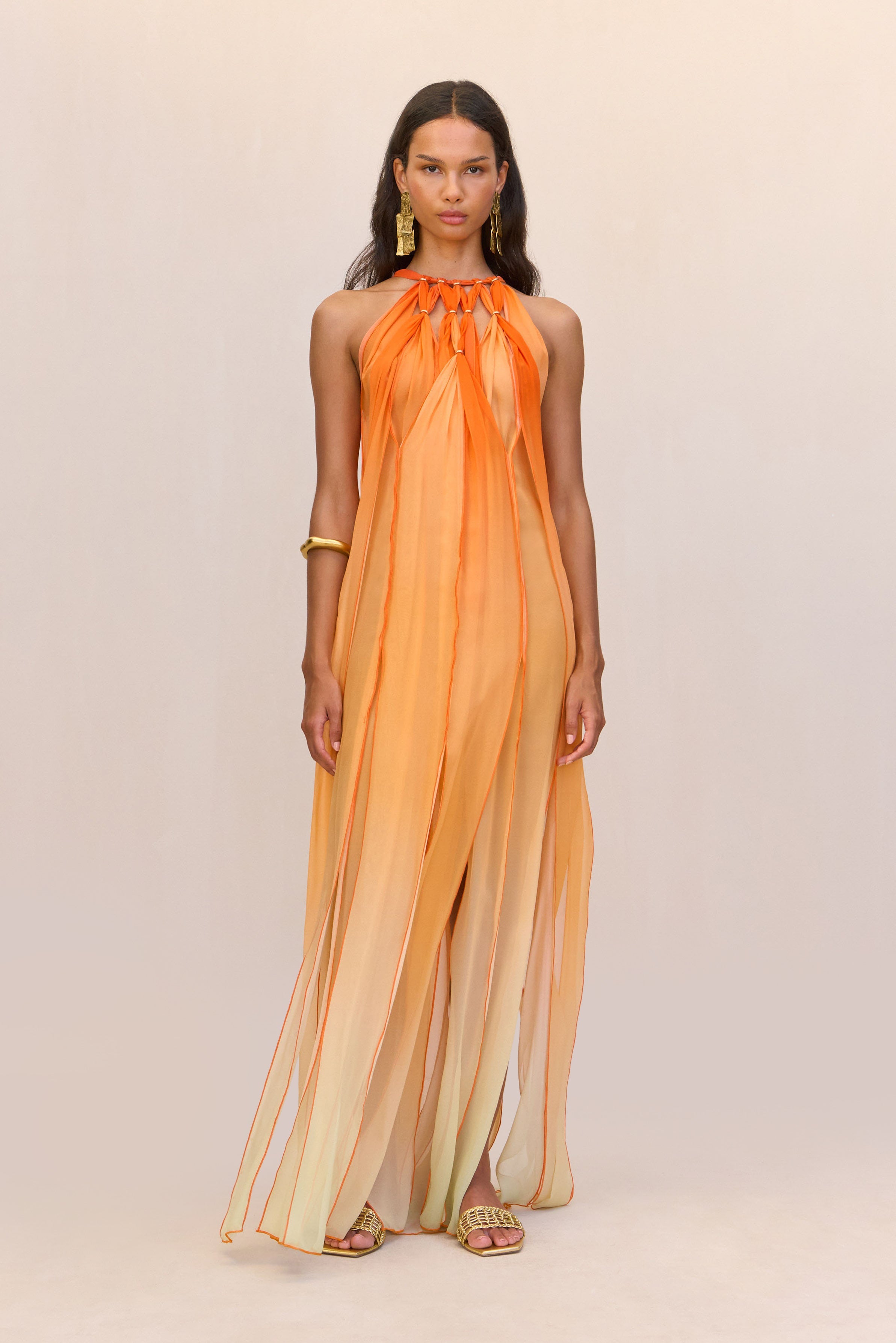 Vestido Aditi - Ombre