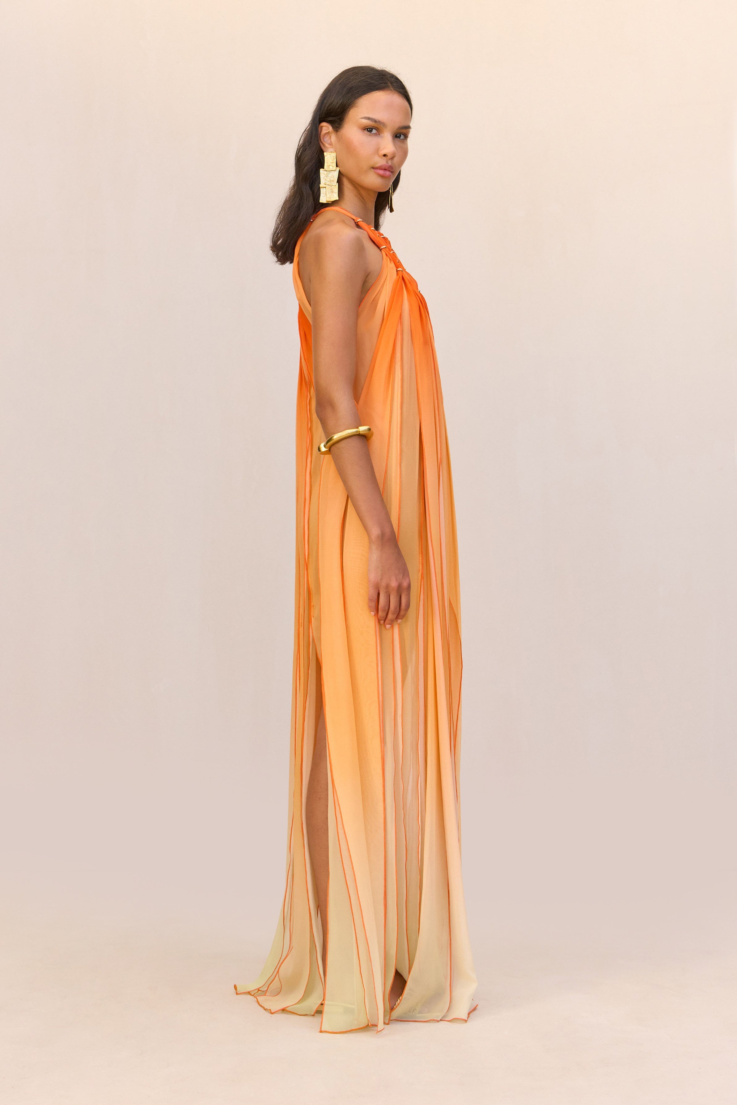Vestido Aditi - Ombre