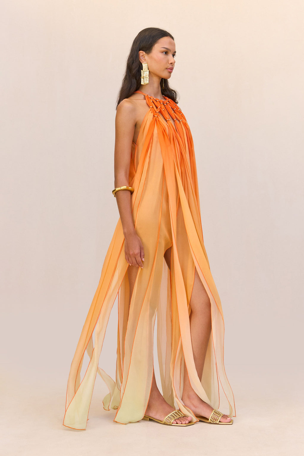 Vestido Aditi - Ombre